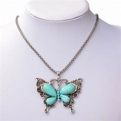 Explore a Diverse Array of Captivating Butterfly Necklace Designs