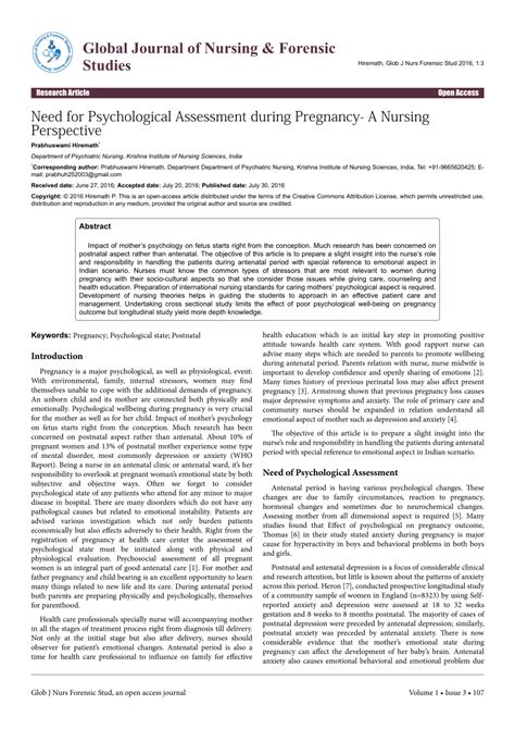 Exploring Aberrant Maternity Visions: Insights from a Psychological Standpoint