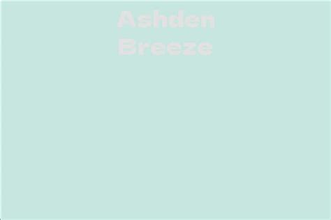 Exploring Ashden Breeze's Fashion Style