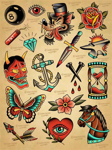 Exploring Classic Tattoo Designs: Embracing Traditional Symbols