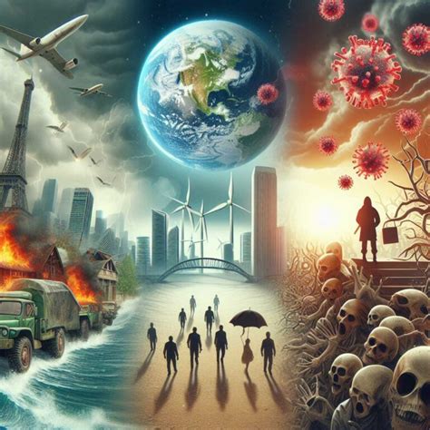 Exploring Different Apocalyptic Scenarios: Nuclear War, Climate Change, and Pandemics