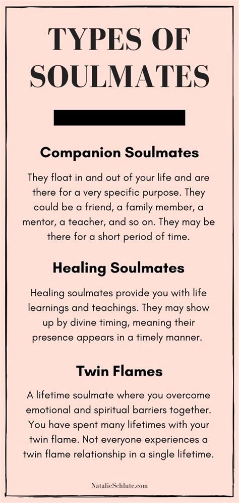 Exploring Different Facets of Love: From Soulmates to Twin Flames