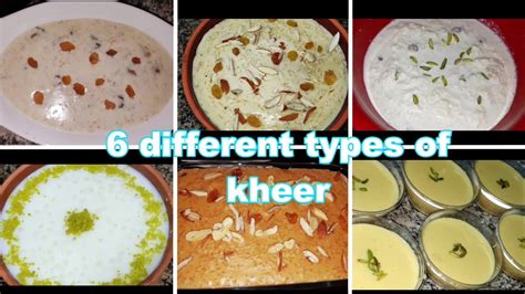 Exploring Different Variations of Kheer Desserts