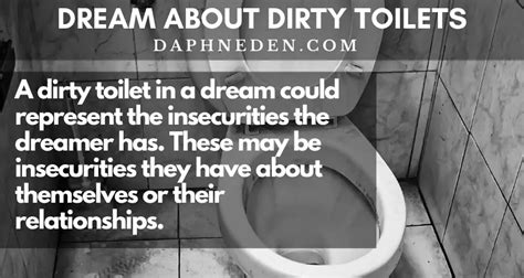 Exploring Dreams about Dirty or Unusable Restrooms: Revealing the Hidden Meanings and Symbolism