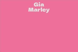 Exploring Gia Marley's Verticality and Physical Dimensions