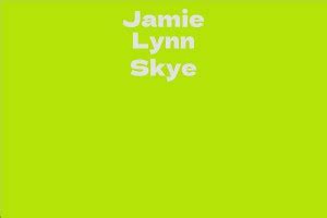 Exploring Jamie Lynn Skye's Acting Career