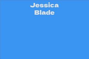 Exploring Jessica Blade's Net Worth