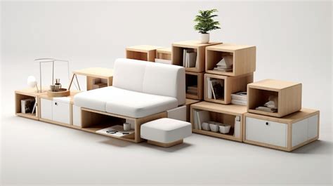 Exploring Modular Furniture: Embracing Versatility and Multipurpose Pieces for a Furniture-Less Home