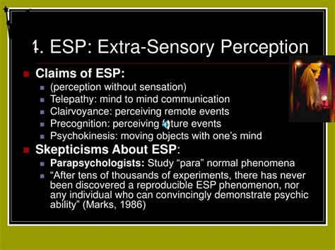 Exploring Parapsychology and the Study of Extrasensory Abilities