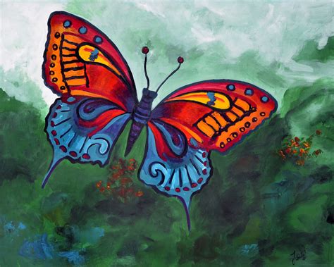 Exploring Techniques and Styles in the Captivating World of Butterfly Painting