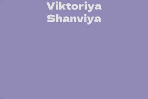 Exploring Viktoriya Shanviya's Body Stats