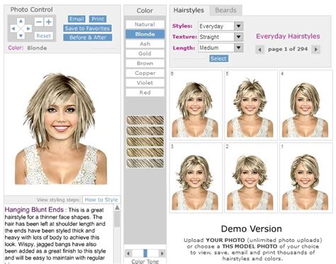 Exploring Virtual Tools for Imagining and Experimenting with Different Hair Designs