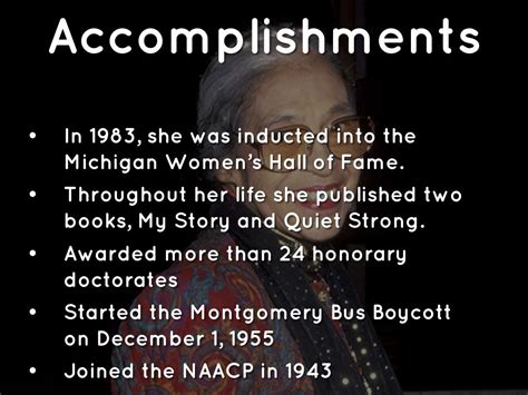 Exploring her accomplishments and honors