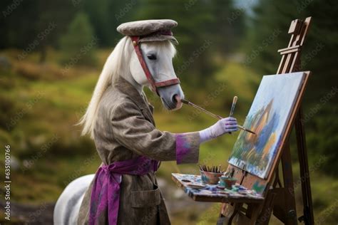 Exploring the Artistic Potential of Imagining and Depicting Equine Beauty