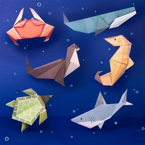 Exploring the Calming Potential of Handmade Origami Sea Creatures