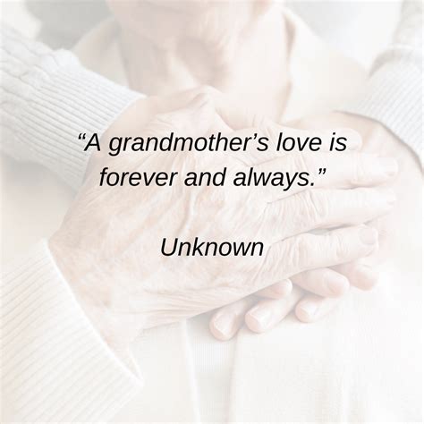 Exploring the Impact of a Grandmother's Affection