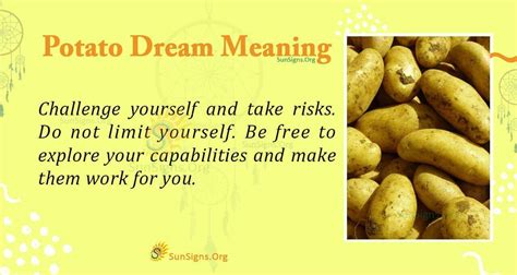 Exploring the Psychological Advantages of Decoding and Grasping the Symbolism in Your Potato-Related Dreams