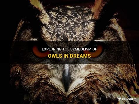 Exploring the Psychological Meanings of Owls with Wounds in Dreams