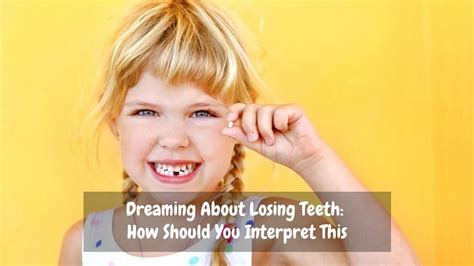 Exploring the Psychological and Emotional Significance of Dreaming about a Discolored Tooth