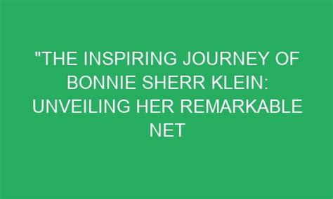 Exploring the Remarkable Life Journey of the Inspiring Bonnie Holiday