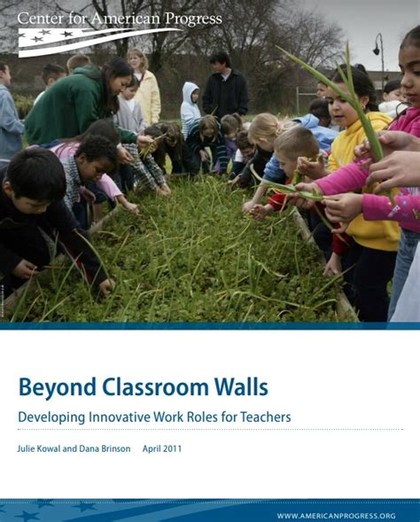 Exploring the School Environment: Venturing Beyond the Classroom Walls