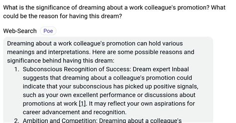 Exploring the Significance of Familiarity and Comfort in Dreaming about a Work Colleague