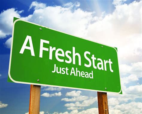 Exploring the Significance of Fresh Starts and Advancement