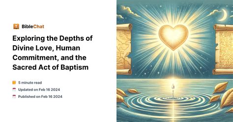 Exploring the Symbolism behind the Act of Baptism