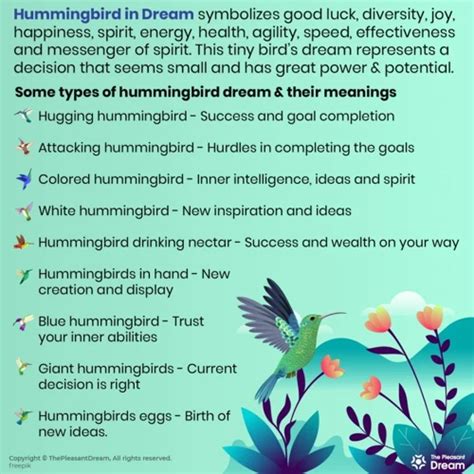 Exploring the Symbolism of Hummingbirds in Dreams