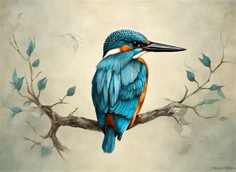 Exploring the Symbolism of Kingfishers as Representations of Peace and Tranquility