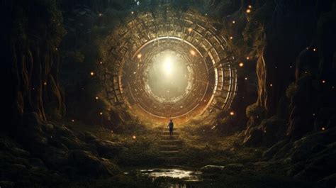 Exploring the Symbolism of Portals Illuminated by Radiance in Oneiric Experiences