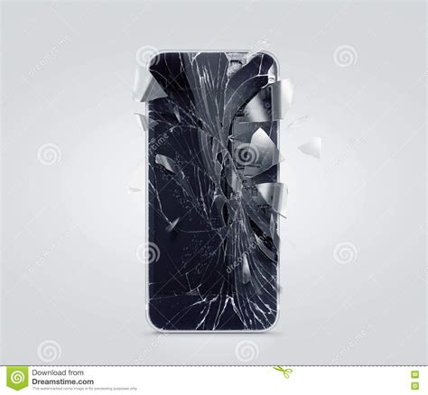 Exploring the Symbolism of a Fractured Mobile Device Display