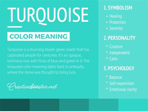 Exploring the Symbolism of the Color Turquoise