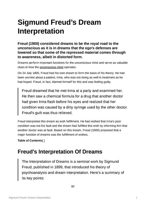 Exploring the Varied Perspectives on Dream Interpretation: From Freud to Contemporary Approaches