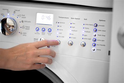 Exploring the Washing Programs and Settings