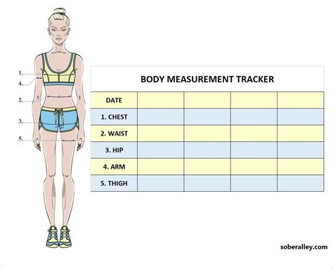 Figure: Body Measurements and Fitness Routine