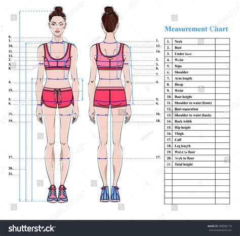 Figure Analysis: Colette's Body Measurements