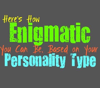 Figure Stats of the Enigmatic Personality