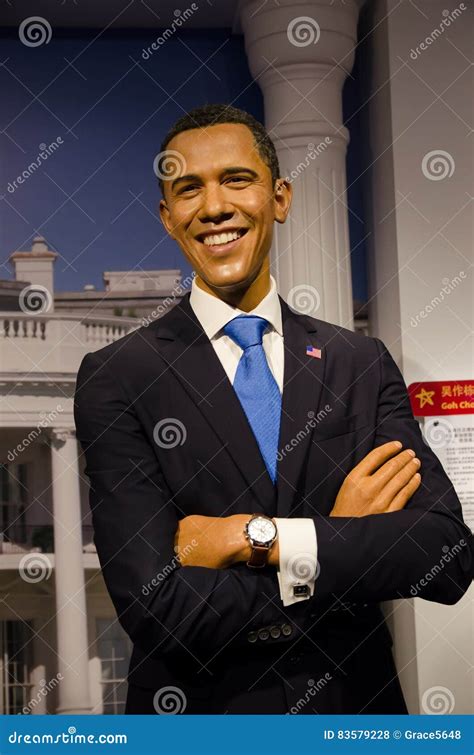 Figure of Barack Obama