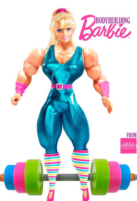 Figure of Muscle Barbie