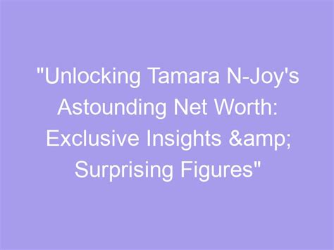 Figure of Tamara N Joy