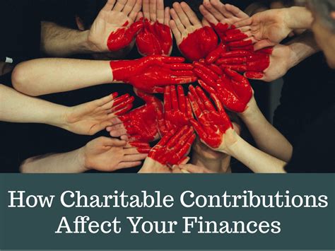 Financial Status and Charitable Actions