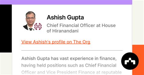 Financial Status of Ashish Gupta