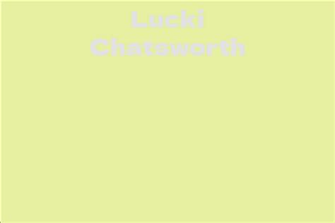 Financial Status of Lucki Chatsworth