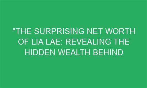 Financial Success and Wealth of Lia Lucia