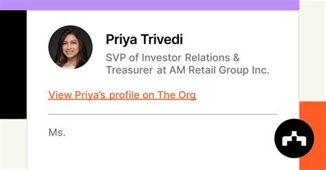 Financial Success and Wealth of Priya Trivedi