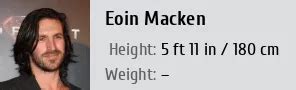 Find Out Eoin's Height and Physique Details