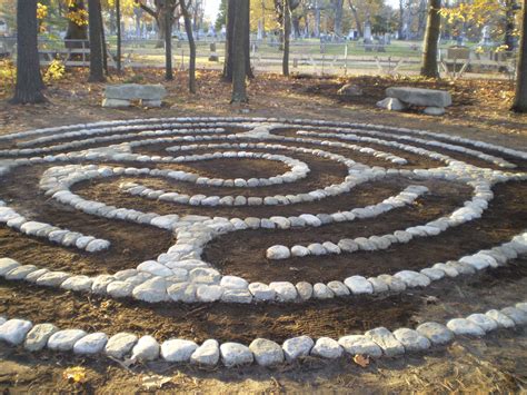 Find Yourself Amidst a Labyrinth of Serpentine Stone Paths