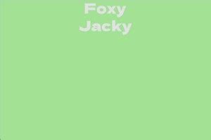 Foxy Jacky's Body Measurements