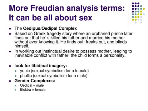 Freudian Analysis: The Oedipus Complex and the Sinister Serpent